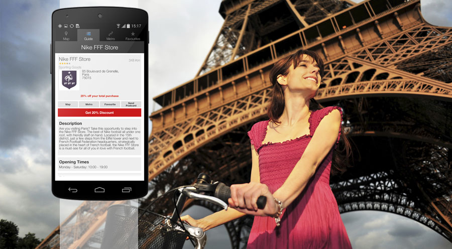 paris for less travel app