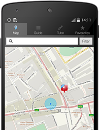 london iPhone tube map
